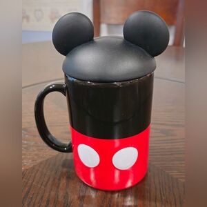 Disney Mickey Mouse Coffee Tea Mug with Lid